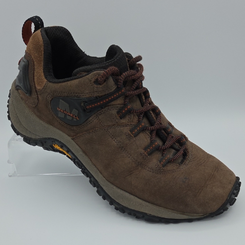 Merrell Men's Sz 9 Dark Brown Hiking Shoes